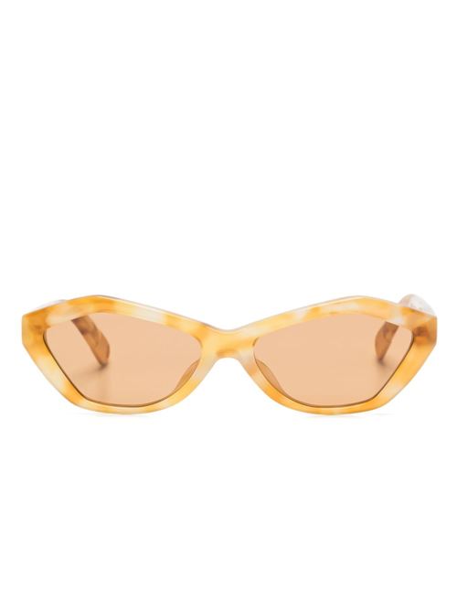 Occhiali da sole Bambino LINDA FARROW X JACQUEMUS | JAC42C8SUNBAMBINOBEIGEMATTGOLDTOBACCO